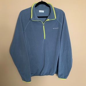 Columbia Omni-wick 3/4 Zip Fleece Pullover